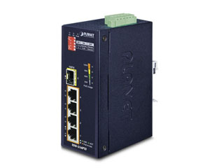 ���������� ������������, �������������, 4 ����� 10/100��/�, ��� + 1 ���� SFP 100��/� (ISW-514PTF)