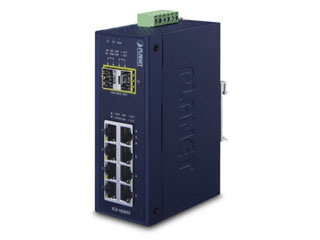 ���������� ������������ �������������, 8 ������ 10/100/1000��/� + 2 ����� SFP 100/1000��/� (IGS-1020TF)