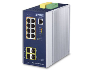 ���������� ������������ ����������� L2+, 8 ������ 10/100/1000��/� PoE, 240���� + 2 ����� SFP 100/1000��/� + 2 ����� SFP 100/1000/2500��/� (IGS-5225-8P4S-12V)