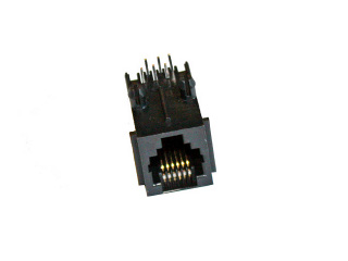 ������� 6P6C RJ-12 �� �����, ������ ����, ��� 2 (TJ2-6P6C)