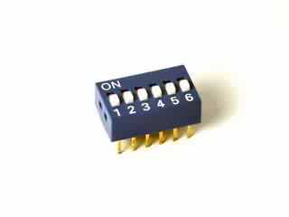 DIP-����, 6 �������, �� ����� (SWD1-6)