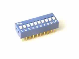 DIP-����, 10 �������, �� ����� (SWD1-10)
