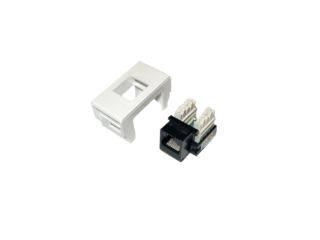  "" 2545 , c 1 Keystone RJ-45 .5 "AMP 406372-2 " (DKC-45037)