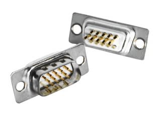 ������ D-Sub 15 pin VGA "�" ����� �� ������ (3-� ������) (DHS-15M)