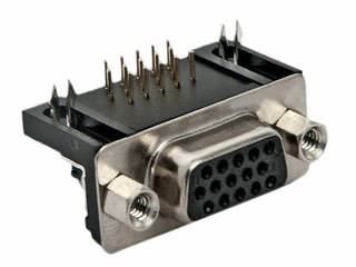 ������ D-Sub 15 pin (VGA) "�" �� �����, ������ ���� (3-� ������) (DHR-15F)